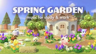 Animal Crossing Spring Music🌸🎶|Relaxing Solo Guitar✨Cozy ACNH Ambience for Study & Work📚️🎧️[1 Hour]