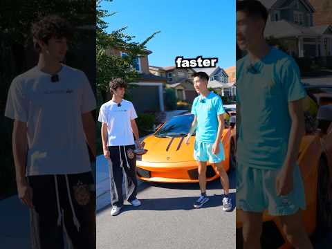 Which Cooks Faster: Lamborghini or Kitchen Stove? #shorts