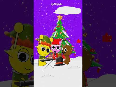 Music group Animation Sprunki christmas 🎅 #sprunki