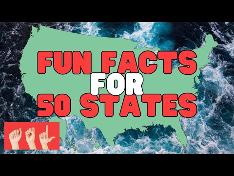 ASL Fun Facts for 50 States