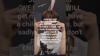 #enhypen #jungwon #fypyoutube jungwon said