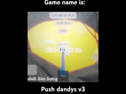 "GOD SAVE ME" is too wild. 💀 #dandy #roblox #dandicusdancifer
