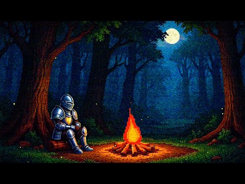 Rest now, brave one… The forest will guard you. 🌲🔥(Medieval Ambient Music)