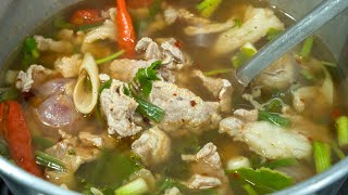 ต้มแซ่บเนื้อ สูตรนี้ใช้เนื้อสด หอมอร่อยจัดจ้านไม่ต้องรอนาน | นายต้มโจ๊ก