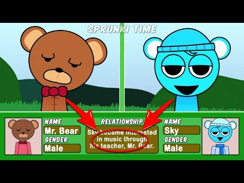 Incredibox Sprunki Retake - RELATIONSHIPS - ALL Characters Relationships!