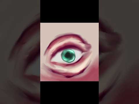 how to draw an eye #speedpaint #art #artwork #digitalart #painting #howtodraw #eyedrawing