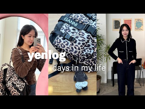 vlog. 개강 브이로그 👩🏻‍🏫 • 대전 당일치기 • 데이식스 콘서트 • 봄 제철음식 🌼 • 가니 레오파드 백팩 • 대학생 가방 추천 🎒