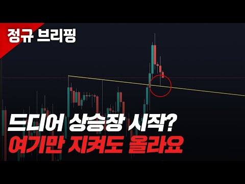 드디어 시작하는 상승장? | 비트코인 여기만 지켜도 올라요