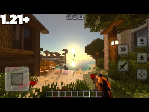 BEST Shaders for Minecraft PE 1.21+ || BSL x SHADER improvement || Link Download in Comment‼️
