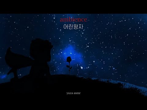 ASMR 가장 중요한 건 눈에 보이지 않아💫 B-612에서 일과를 보내는 어린왕자 I B-612에서 공부하기, 어린왕자, 우주 백색소음, 고전문학asmr