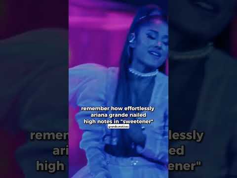 queen of effortless riffs and high notes👑 #arianagrande #arianator #sweetenertour