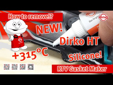 Elring Dirko HT +315°C Silikon / +599°F Silicone Tube  - RTV Gasket maker