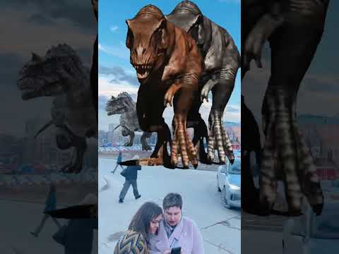 Tyrannosaurus T-Rex Chase Brain Break! (Part 59) | My Jurassic World Fan Movie 2025 | Dino Escape!