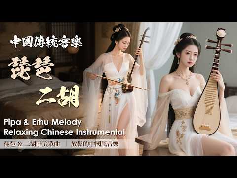 Soothing Chinese Pipa & Erhu Melody | 琵琶 & 二胡唯美單曲 | Relaxing Oriental Instrumental Music