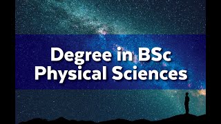 BSc Physical Sciences - UWC