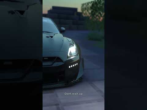 Nissan GTR In Mincraft  #automobile #edit #cartok #manifestedit #trending #cars #nissangtr #gtr