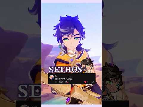How To Build Sethos In 60 Seconds  #genshinimpact #hoyocreators #genshinguide #sethos