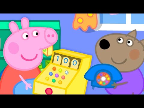 Peppa Pig Opens a Shop 🛍️ | Cartoon for Kids | Work and Play | Peppa Pig Full Episodes
