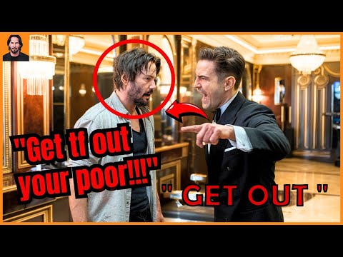 Keanu Reeves Humiliated at a High End Salon, Then He Teaches Them a Lesson | acts of kindness