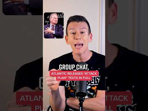 The Atlantic Releases Trump Team’s FULL TEXTS