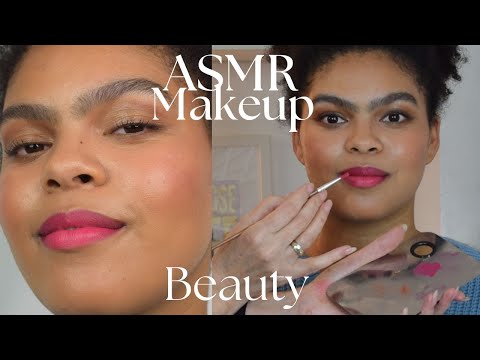 ASMR makeup artist | Editorial beauty makeup tutorial💄✨ (Gentle guided Application)