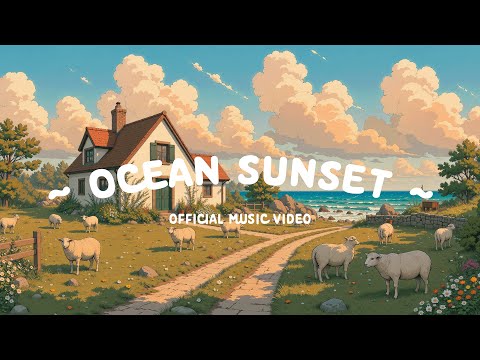 Sunset in the Sea 🌤️ Official Lofi Music Video 🪴 Lofi Keep You Safe