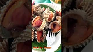 #Shorts Steamed blanched clams dipping sauce | Talingchan Floating Market 2022