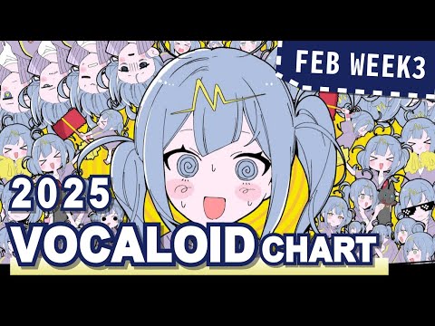 VOCALOID SONGS CHART | FEBRUARY 2025 (WEEK 3)