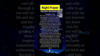 Night Prayer 🙏 #jesuslovesyou #faith #christianprayer #prayer #gospel #powerofprayer #thankujesus