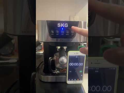 วิธีการตั้งเวลาการชง เครื่องชงกาแฟ skg รุ่น sk-1208