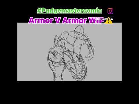 Work in progress pudgemaster battle animation #pudgemastercomic #animation #ibispaintanimation