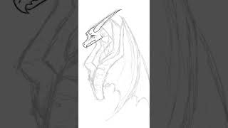 #WingsOfFire #DigitalArt #Art #Dragon #Procreate #wof