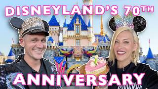 Why You Should Visit Disneyland NOW | 70th Anniversary Of Disneyland | Celebration Parade Snacks