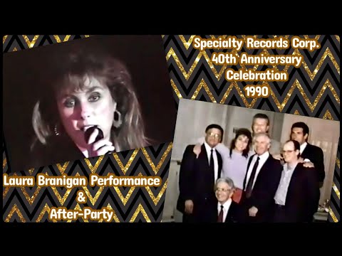 Laura Branigan - LIVE Performance & After-Party EXCLUSIVE -Specialty Records 40th Anniversary (1990)