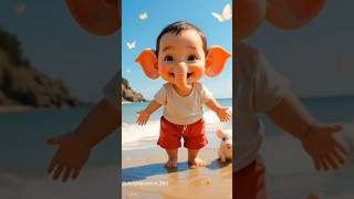 Ganpati Bappa Morya 🙏🫰💖 status video #ganpatibappamorya #ganeshchaturthi #cute #love #viralvideo