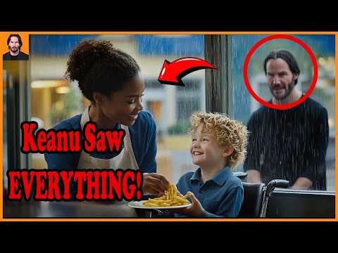 Keanu Reeves Watches Waitress Help A Boy, And Changes Her Life Forever! | acts of kindness #50