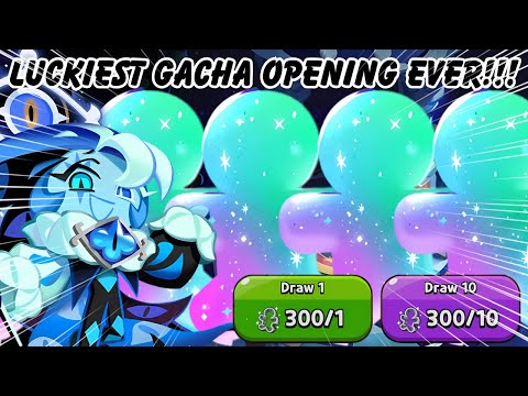 OMG! Luckiest Gacha Opening EVER! | COOKIE RUN KINGDOM GACHA OPENING