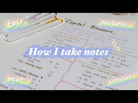 how i take my aesthetic notes 📝malaysia 🇲🇾