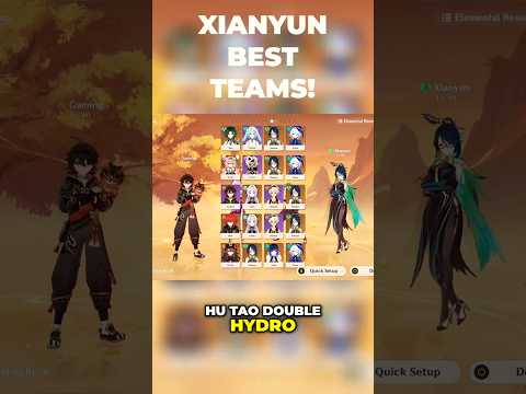 Xianyun Best Teams & Synergy - Filter Guide | Genshin Impact 5.5