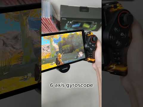 It has a 6-axis gyroscope and can also adjust the sensitivity of the joystick #ManbaSW777 #joycon