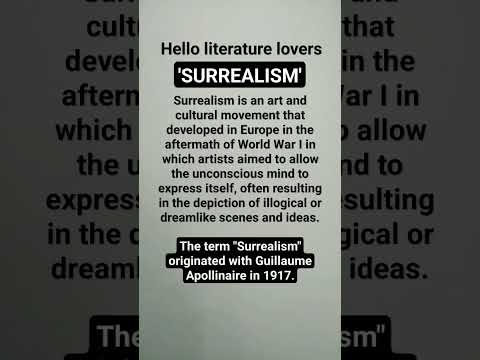 Surrealism in literature