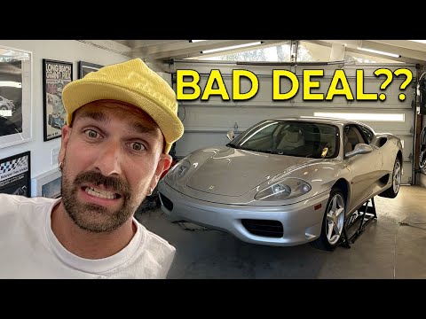 INSPECTING THE WORLD'S CHEAPEST FERRARI 360- HOW BAD IS IT?