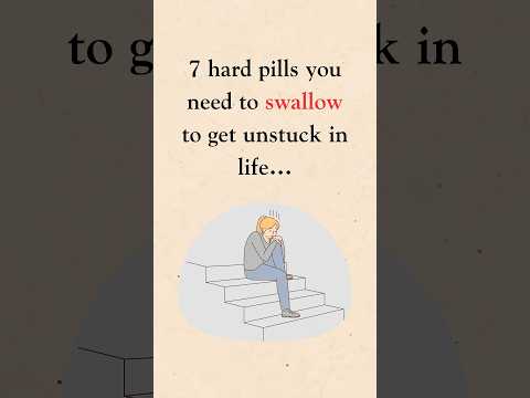 7 hard pills to swallow #shorts #motivation #mindset