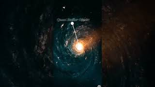 Quasi Stellar Objects. #blackhole #quasars #space #shorts