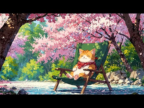 Peaceful Moment In Nature 🌸 Lofi Forest Vibes 🌸 Spring Lofi Songs To Enjoy The Fresh Spring Morning