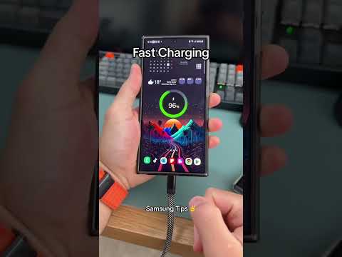 Try this trick for Fast Charging on Samsung phones #samsung #s24 #Charging