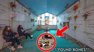 Bodies Were Left Behind Inside This Abandoned Mausoleum! **FOUND BONES**