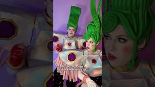 Back stage shenanigans with Velvet and Veneer // Trolls 3 Cosplay #trolls3 #velvetandveneer