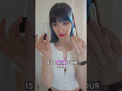 feeling vulnerable sharing my bangs secrets #hairtutorial #hairtok #hairstyle #hair #beauty