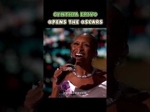 Cynthia Erivo OPENS the 97th Academy Awards OSCARS 2025